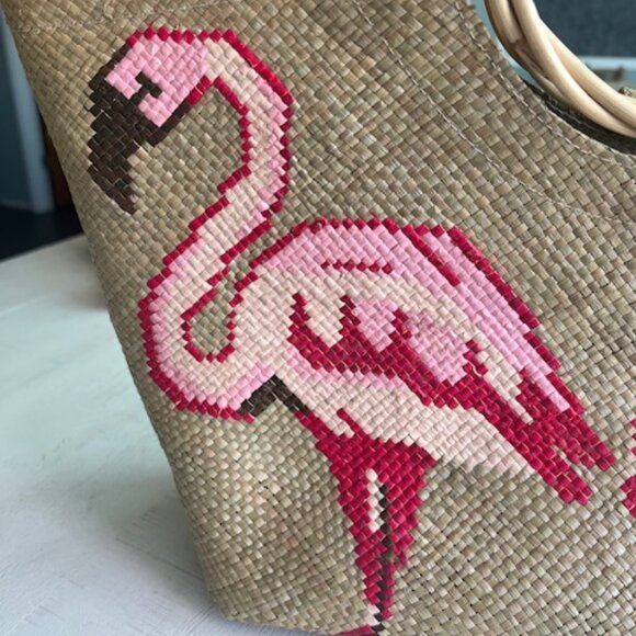 Tommy Bahama Flamingo Friends Tote Bag - Picture 3 of 5